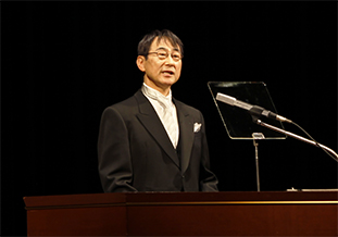 北野学長の告辞