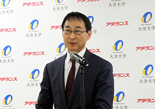 北野学長の発表