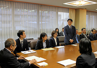 北野学長の挨拶