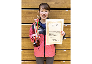 個人優勝の小田さん