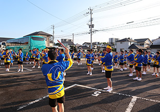 簡単な事前練習　みんなバッチリ！