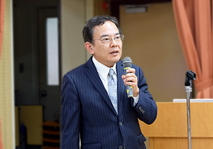 山岡医学部長挨拶