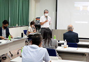 小田副機構長による挨拶