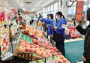 遠隔での買物実験