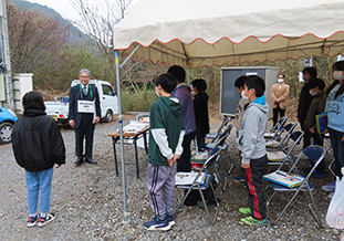 児童から先生へのお礼