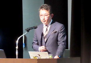 柳井電機工業（株）柳井社長の講演