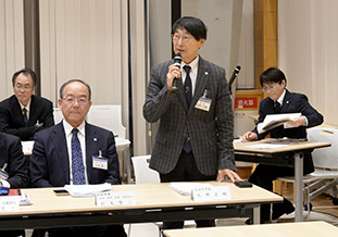 北野学長による開会挨拶
