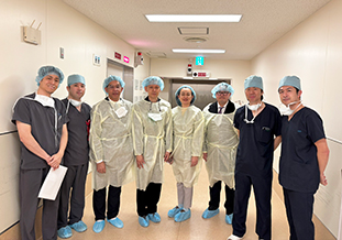 附属病院手術室見学