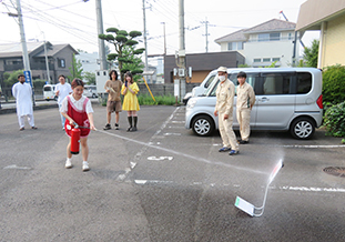消火器使用訓練（国際交流会館）