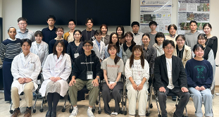 学生・教員との交流会