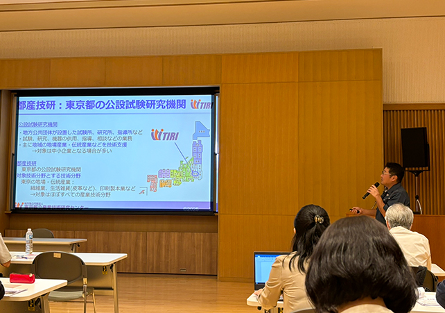 川口所長の講演