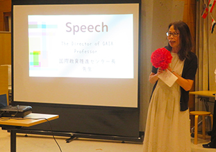 坂井センター長による挨拶