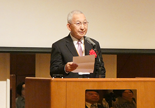 ウドム元マヒドン大学長の祝辞