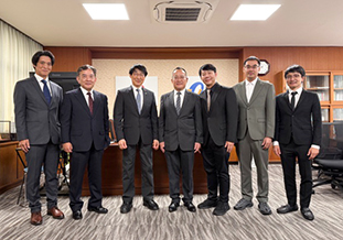 北野学長表敬訪問