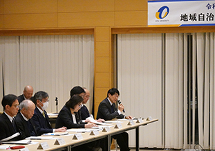 北野学長による開会挨拶